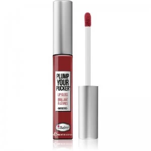 Image of theBalm Plump Your Pucker Lip Gloss With Marine Collagen Shade Elaborate 7ml
