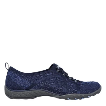 image of Skechers Breath-Easy Womens Casual Shoes - Blue