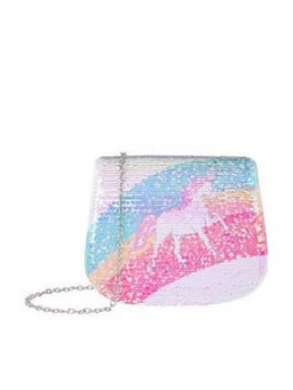 image of Monsoon Girls Susette Sequin Unicorn Bag - Multi