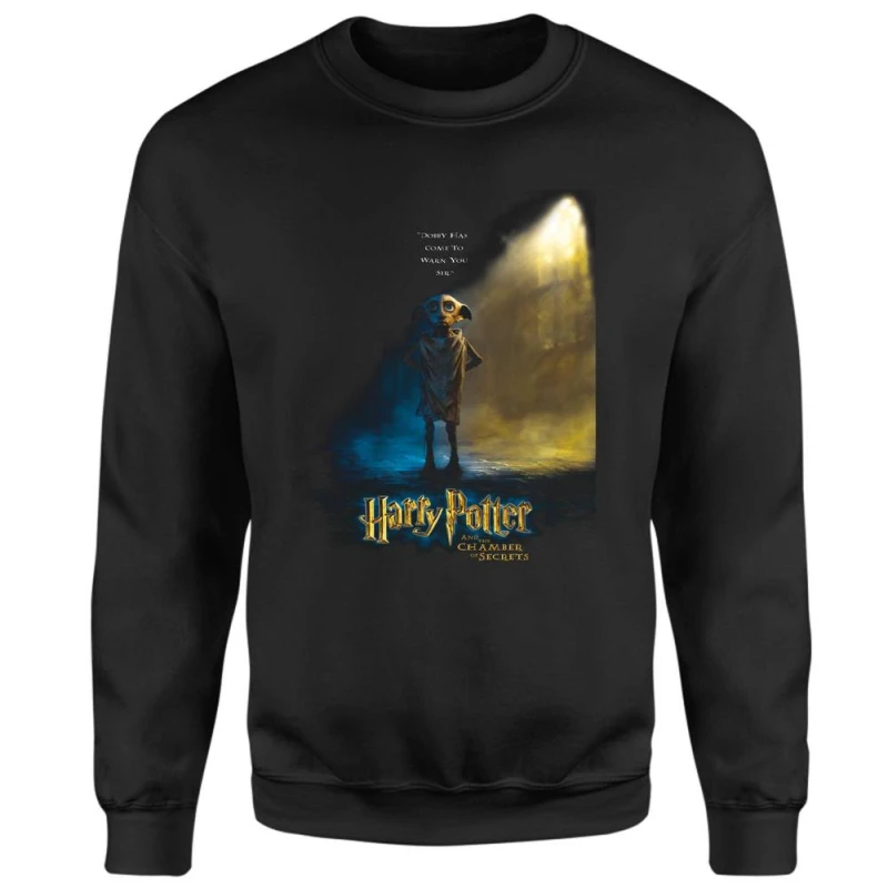 Image of Harry Potter Chamber Of Secrets - Dobby Sweatshirt - Black - M