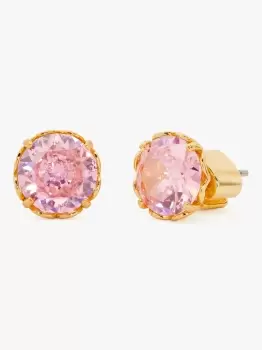 Image of That Sparkle Round Earrings - Pink - One Size