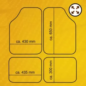 Image of WALSER Floor mat set 29057