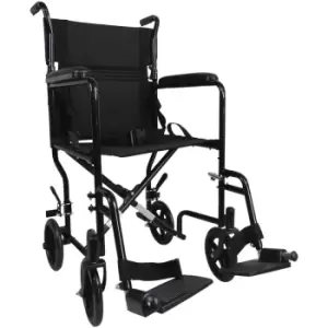 Image of Aidapt Alum Transport Chair - Black