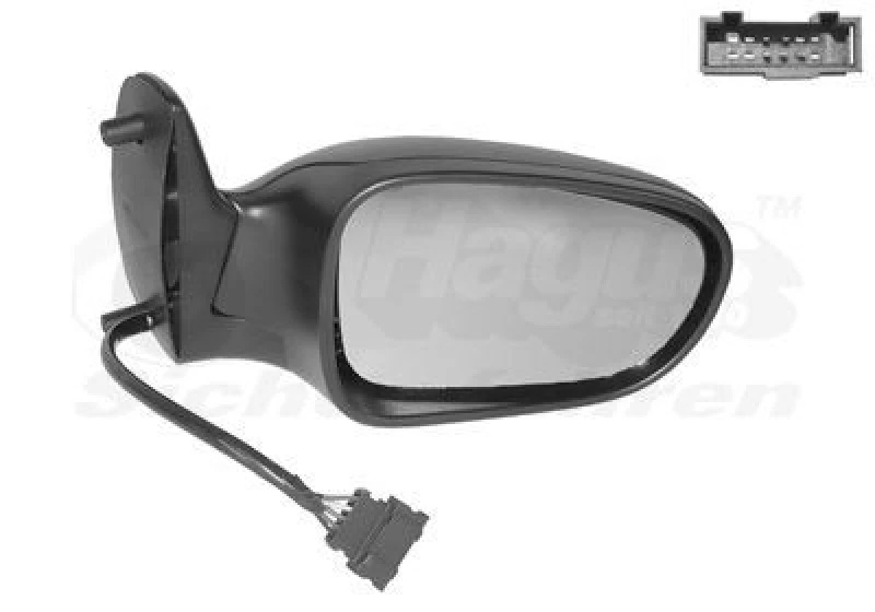 Image of VAN WEZEL Wing mirror VAN WEZEL 1868808