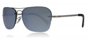 image of Ray-Ban RB3541 Sunglasses Silver / Black 003/30 61mm