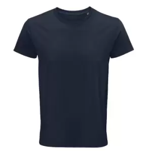 Image of SOLS Mens Crusader Organic T-Shirt (3XL) (French Navy)
