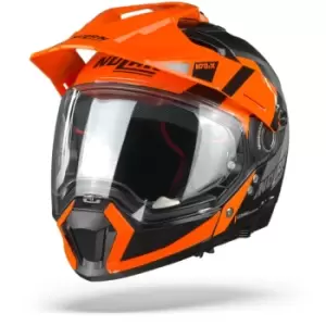 Image of Nolan N70-2 X Decurio 31 Flat Black Orange White Anthracite 2XL