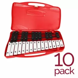 image of A-Star 25 Note Chromatic Glockenspiel Pack of 10, none