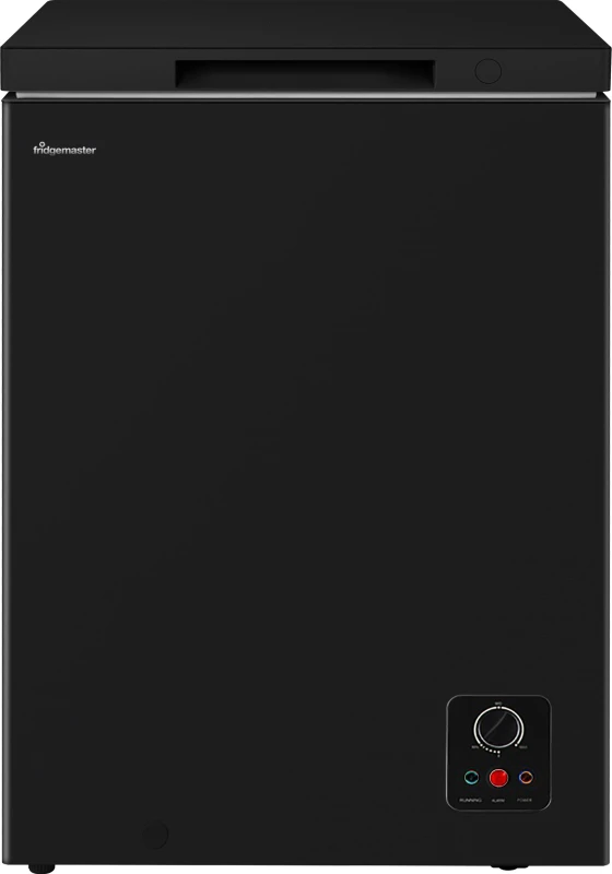 Image of Fridgemaster MCF100EB Chest Freezer - Black - E Rated