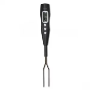 Image of Terraillon Meat Thermometer Fork Black