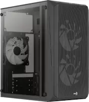 image of Aerocool CS107V2 computer case Mini Tower Black