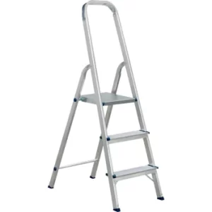 Image of MFP03 3-Tread Aluminium Folding Platform Steps