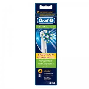 Image of Oral B Cross Action Replacement Heads Toothbrush
