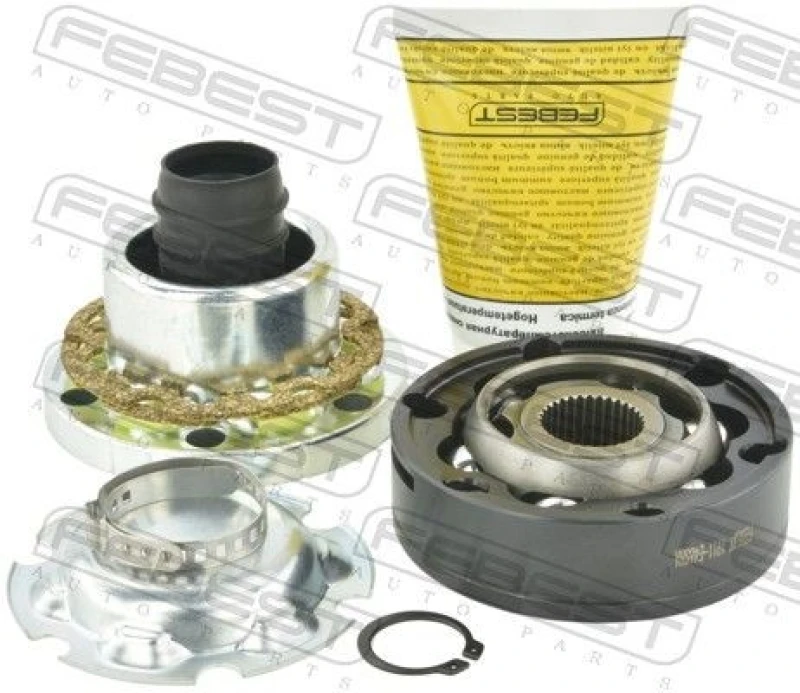 Image of Drive shaft coupler FEBEST 1911-E46SHA
