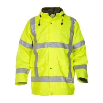 Image of Uithoorn SNS High Visibility Waterproof Parka Saturn Yellow - Size XL