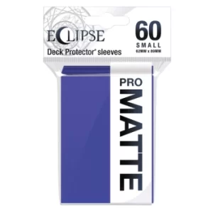Image of Ultra Pro Eclipse Matte Royal Purple Small Deck Protector Sleeves (60 Sleeves)