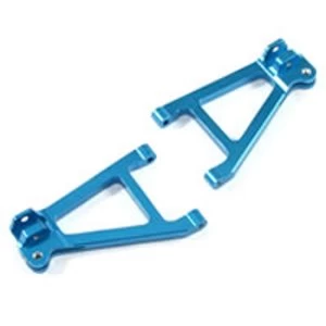 image of Fastrax Traxxas Mini Slash Blue Aluminium Front Lower Arms