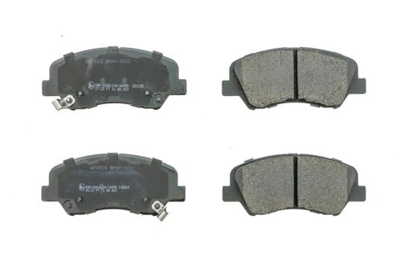 Image of AISIN BPHY-1011 Brake pad set Premium ADVICS by AISIN with acoustic wear warning Brake Pad Set,disc brake (402)