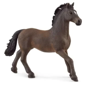 image of SCHLEICH Horse Club Oldenburger Stallion Toy Figure, 5 to 12 Years, Brown (13946)