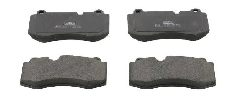 Image of CHAMPION 573178CH Brake pad set prepared for wear warning indicator Brake Pad Set,disc brake (402)