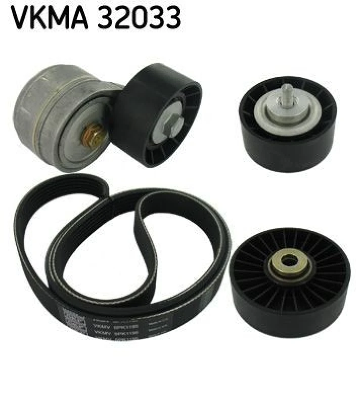 Image of SKF V-Ribbed Belt Set SKF VKMA 32033