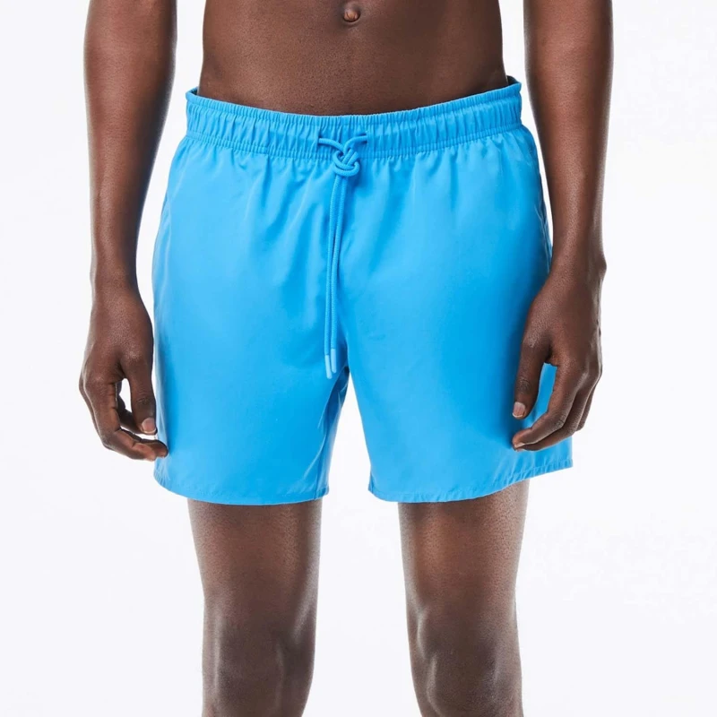Image of Lacoste Quick Dry Swim Trunks Jersey Shorts S Green 29482015350