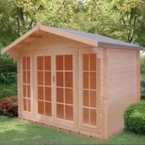 Image of Shire Epping 10ft x 10ft Log Cabin