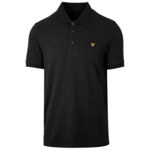 image of Lyle and Scott Jet Black Polo Shirt