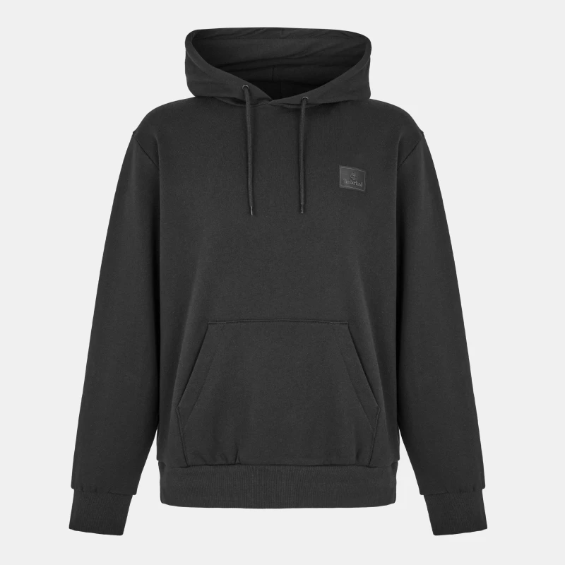 Image of Timberland Mens Timb Badge Hoodie Black male S