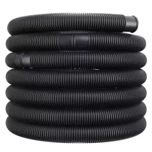 Swimming Pool Hose Black Ø38mm x 14m