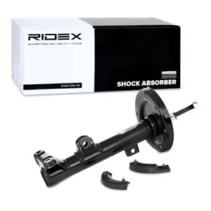 Image of RIDEX Shock absorber 854S0276 Shocks,Shock absorbers MERCEDES-BENZ,C-Klasse Limousine (W203),C-Klasse T-modell (S203),CLK (C209)
