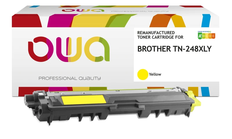 Image of Armor Armor OWA K16537OW toner cartridge Compatible Yellow TN248XLY-OWA