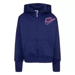 image of Nike Recycled Zip Hoodie Infant Girls - Blue