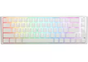 image of Ducky One 3 Classic Pure White SF keyboard USB German