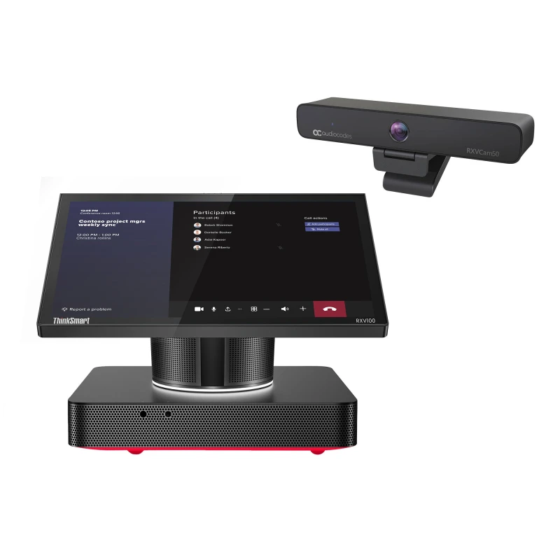 Image of Audiocodes AudioCodes RXV100 Hub with Audio bundled with RXVCam50M. Compatible with Microsoft Teams or Zoom RXV100-B20