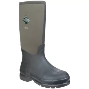 Image of Chore Classic Hi Patterned Wellington Green Size 8