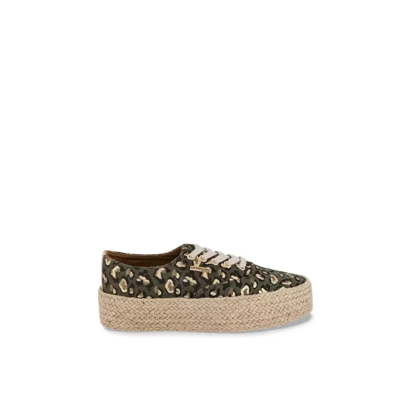 Image of Les Tropeziennes par M.Belarbi Womens Trainers Les Tropeziennes par M.Belarbi Cosmic Print Vert Female 36
