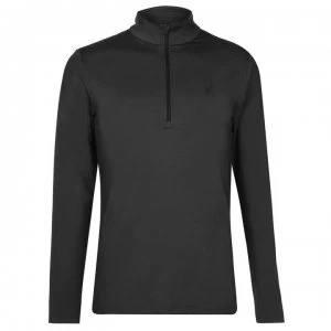 image of Spyder Prospect Zip Top Mens - Ebony