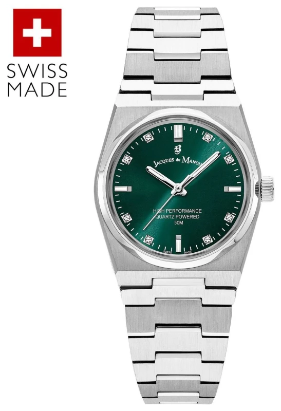 Image of Jacques Du Manoir JWL03603 Horizon Crystal Quartz (31mm) Watch