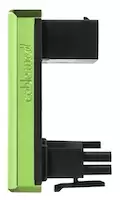 Image of CableMod 12VHPWR 16-Pin 180-Degree Adapter Variant B - Black / Green