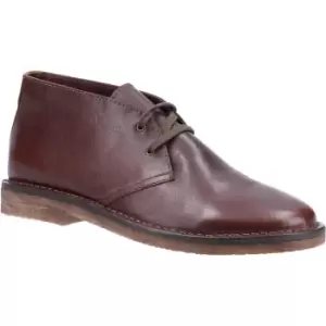 Image of Hush Puppies Mens Samuel Leather Lace Up Chukka Boots UK Size 10 (EU 44.5)