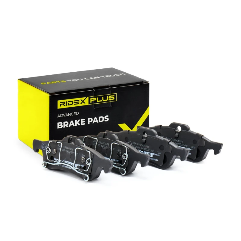 Image of RIDEX PLUS Brake pad set RIDEX PLUS 402B0267P