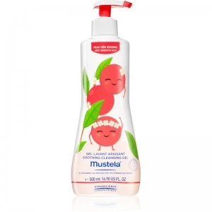 image of Mustela Bebe Soothing Bath & Shower Gel for Sensitive Skin 500ml