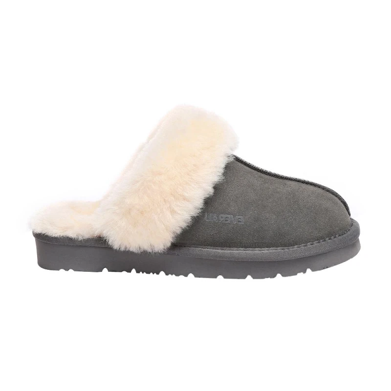 Image of EverAu Australia Raven Slippers Grey