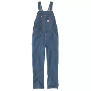 Image of Carhartt Mens Loose Fit High Back Denim Bib Overalls 50S- Waist 50', (127cm), Inside Leg 30'