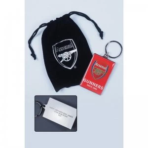 image of Personalised Arsenal Gift Key Ring