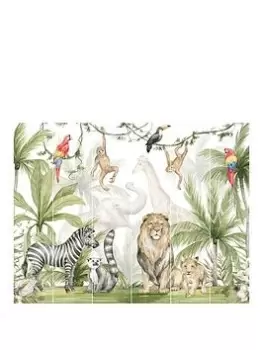 Image of Walltastic Jungle Safari Wall Mural