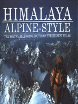 Image of Himalaya Alpine-Style by Andy Fanshawe Hardback