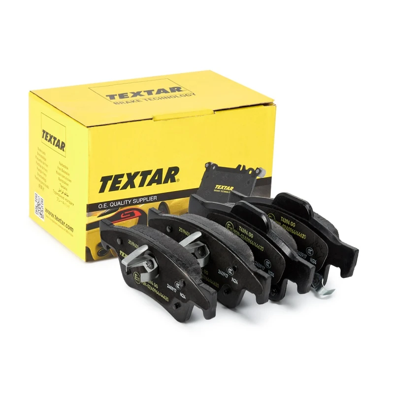 Image of TEXTAR 2519601 Brake pad set Q+ with acoustic wear warning Brake Pad Set,disc brake (402)