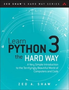 Image of Learn Python 3 the hard way by Zed Shaw
